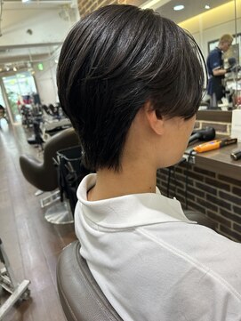 ヘアーアンドメイク ビス(HAIR&MAKE bis) メンズもレディースも！マッシュショート【立川/沙久楽】