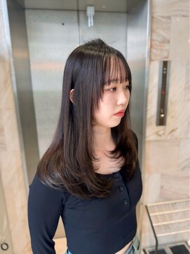 リリー(Lilley) 【西村光平】艶カラー/前髪顔周り/韓国ヘア