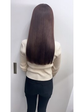 キング 梅田(K!ng) 縮毛矯正髪質改善ハイライトレイヤーカット梅田美容室エクステ