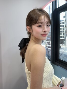 ボタン シブヤ(VOTAN SHIBUYA) 結んで可愛い顔まわりカット