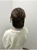 ボブヘアアレンジ