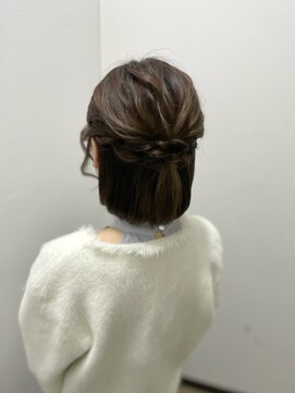 エクラ(e'clat) ボブヘアアレンジ