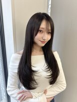 ハピネス 梅田茶屋町店(HAPPINESS) 韓国ヘア/レイヤー/顔周りカット/ブリーチなし/グレージュ