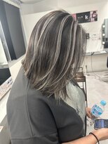 キング 枚方店(K!ng)&nbsp;縮毛矯正髪質改善ハイライトレイヤーカット枚方美容室エクステ