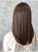 セミロングレイヤー