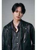 髪質改善＊センタ―パートブルーブラック＊美髪【Zina筑紫口】