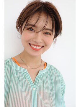 アルテフィーチェ 梅田(artefice) ホワイトグレージュミニウルフデジタルパーマチェリーブラウン