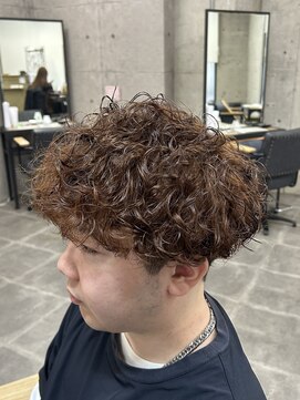 ノア 奈良駅前店(NoA) プードルパーマ　ワンカラーパーマ　メンズパーマ　メンズカット