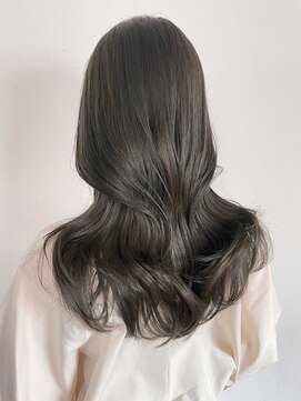 アイティーバイアルバム 松戸店(IT by ALBUM) ロング韓国ヘア顔周りレイヤーおくれ毛_ba532862