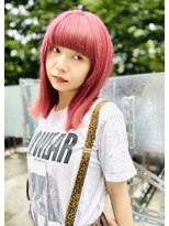 ミドル(MIDDLE)&nbsp;ハイトーンカラー/ミディアム/ダブルカラー