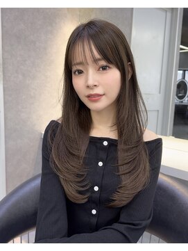 ロンドアヴァントゥス 池袋(Lond aventus) 韓国レイヤー/韓国風/ボブ/髪質改善/黒髪/ブリーチなし〔池袋〕