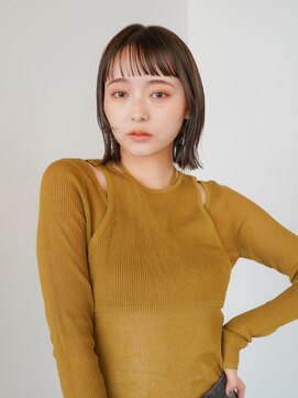 ノーヴァン デフォーム(NOVAN DEFORM) 外ハネボブ・切りっぱなしボブ