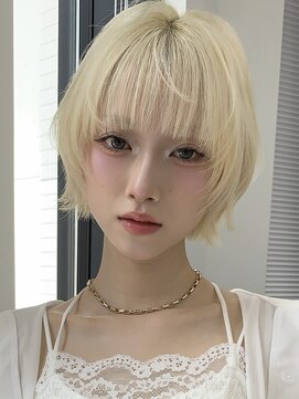 ランテルディ 渋谷(LANTERDIT) ショートヘア/ひし形/ミニボブ/レイヤーボブ/外ハネ/ショート