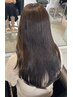 お得♪【当日予約限定】似合わせカット＋透明感カラー＋tr　￥15300→￥12000～
