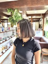 ヤソ(yaso)&nbsp;バレイヤージュ　×  グレージュ