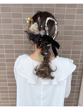 ロンドブルーム 天神大名店(Lond Bloom) 暗めカラー/ブリーチなしカラー/ヘアアレンジ/福岡/天神/20代