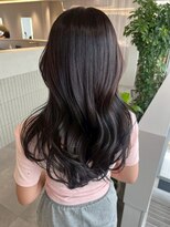 ビビバイベル(BiVi by BHEL)&nbsp;桑名ロングレイヤーカットハッシュカット透明感カラー重めロング