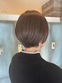 アグ ヘアー ララ 青森イオン前店(Agu hair lala) オリーブべージュまるい柔らかショート