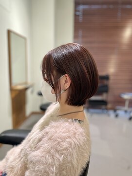 黒髪/クラゲヘアー/オリーブグレー/小顔/ココアベージュ/小倉