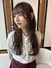 【田村指名】平日限定☆似合わせカット＋透明感カラー￥12.500