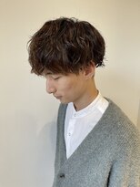 アッシュ 浦安店(Ash)&nbsp;ツイストスパイラルパーマメンズパーマツーブロックマッシュ