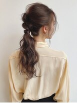 ヘア メイク ハク 横浜(hair make Haku)&nbsp;着物ヘア/大人ガーリー/ダークアッシュ/似合わせカット/横浜駅