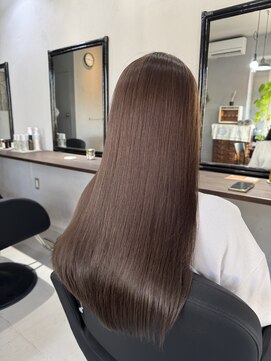 オール(Oar) ☆艶ブラウン×髪質改善トリートメント