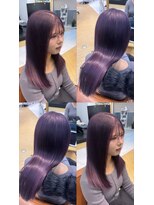 ユニ バイ マグ 長野店(Uni.by Mag)&nbsp;" 透け感抜群" ダブルカラー ミルクティーピンクベージュ