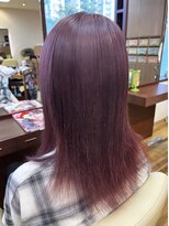 スワン山の田&nbsp;ブリーチでつくるピンクラベンダー