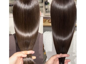 アンビエンテ(ambiente)の写真/髪質改善トリートメントメニューが豊富♪ 髪質再生トリートメント　ヘアポテンツァ　超高濃度水素ケア　