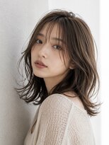 エクラ バイ キョウト(eclat by kyoto)&nbsp;白髪ぼかし似合わせ大人ミディアムレイヤー30代40代50代60代◎