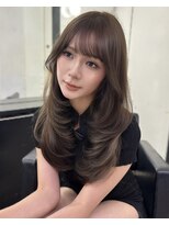 シャチュー(SHACHU)&nbsp;オリーブベージュ×レイヤーカット