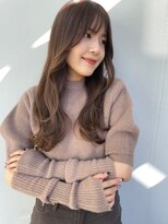 リオラヘアー(Liora hair)&nbsp;アッシュベージュ/ロング/ダメージレスカラー/天神