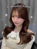 ユーフォリア 銀座本店(Euphoria)&nbsp;やわらかチョコレートブラウン♪髪質改善 銀座