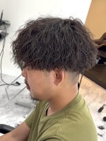 リベラル(liberal)&nbsp;マッシュベース波巻きスパイラルパーマ