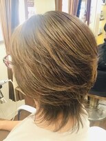 ヘアメイク ポルテ(HAIR MAKE PORTE)&nbsp;シナモンベージュカラーinハイライト