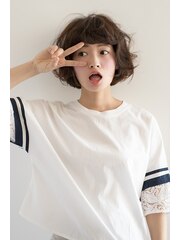 【ｋｅｅｐ　ｈａｉｒ　ｄｅｓｉｇｎ】ラフ感×フレンチボブ☆