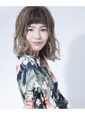 波ウェーブハニーヘアエフォートレス