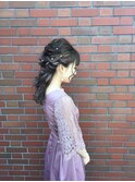 桃さん★ローポニー風ハーフアップ/ヘアセット/ヘアメイク