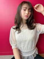 グロウ(grow) ゆるウェーブにシースルーバング