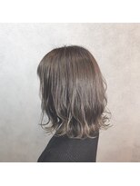 ヘアサロンエム 渋谷店(HAIR SALON M)&nbsp;外ハネボブ/アッシュブラウン/ネオウルフ/デザインカラー
