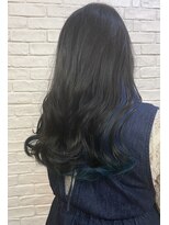 トハコ(&haco)&nbsp;インナーカラー×ブルーグリーン☆