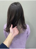 【CIEL】インナーカラー×ミルクティー