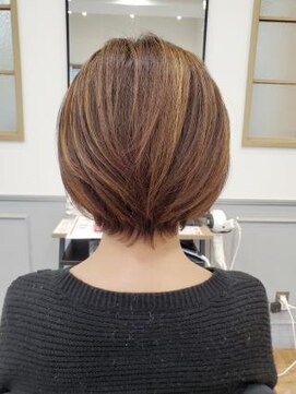 グランシュ 青葉台店(GranCieux) ハイライト×ショートボブ☆