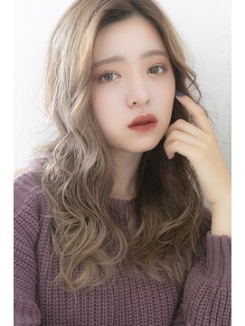 プライズ アイリス 池袋東口店(prize Iris) 愛されゆるふわオルチャンハイトーンベージュグレージュ