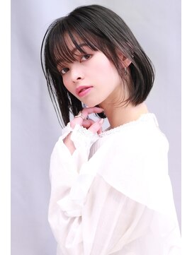 アース コアフュールボーテ みどり店(EARTH coiffure beaute) 小顔ボブスタイル