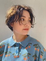 ソイ 下北沢(soi)&nbsp;王道前下がりショート　パーマスタイル