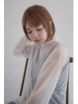 ベンジー 蔵前店(benji)&nbsp;世代を選ばないシンプルボブ×ベージュカラー