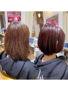 アヴァンス 天王寺店(AVANCE.) 印象の違い×丸みショート