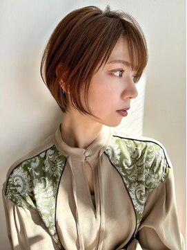 ノア(NOA) 【NOA】イメチェン　ハンサムショート　マロンベージュ